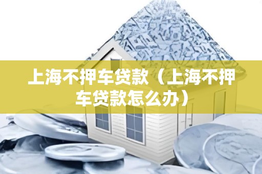 上海不押车贷款（上海不押车贷款怎么办）