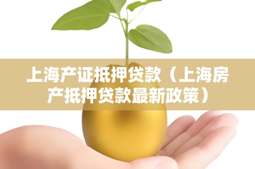 上海产证抵押贷款（上海房产抵押贷款最新政策）